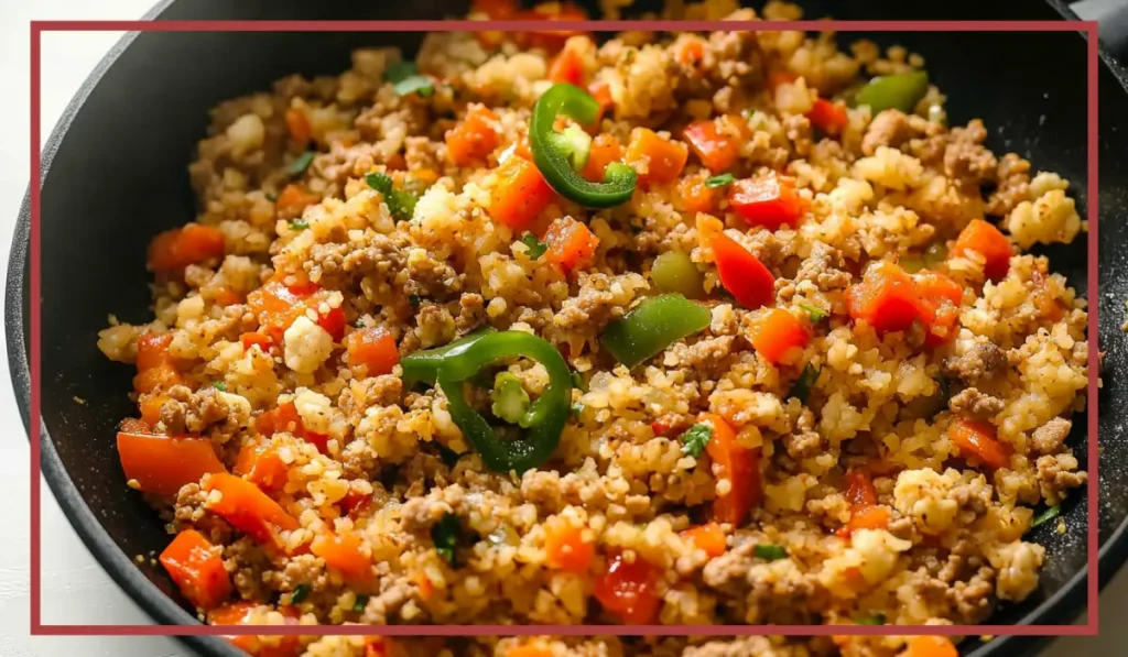 Spiced Turkey Skillet