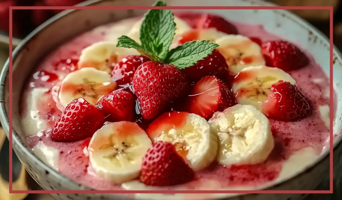 Strawberry Banana Pudding Trifle