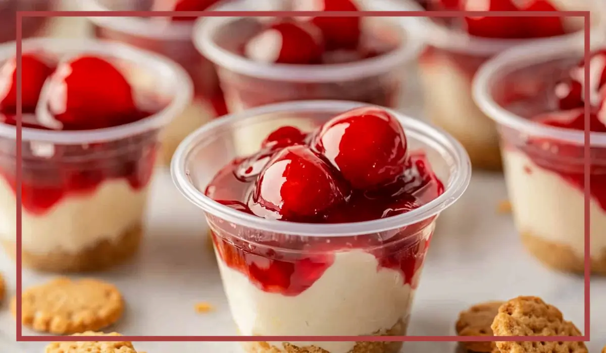 No-bake cheesecake cups