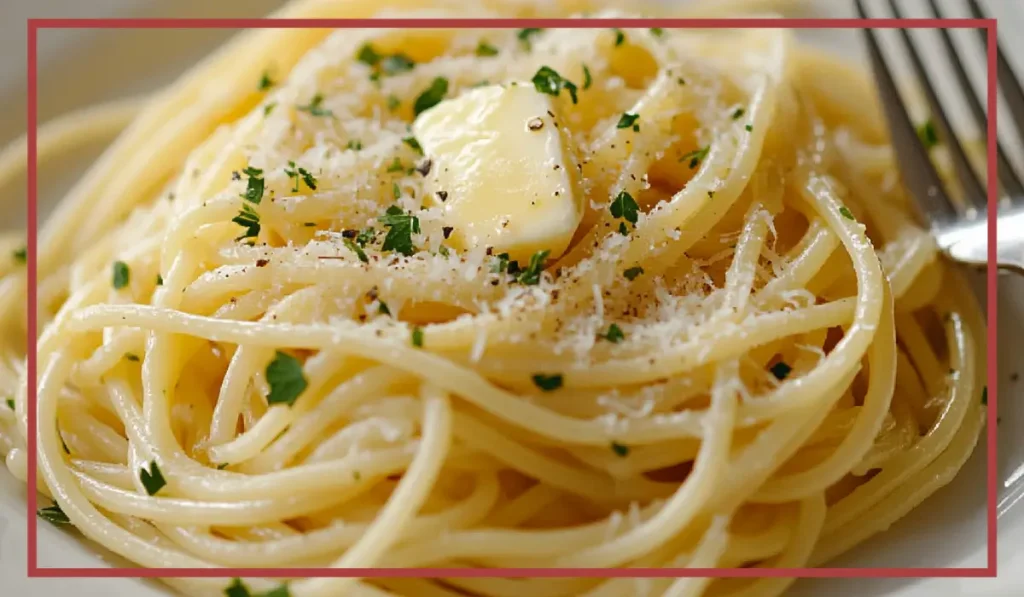Garlic Butter Parmesan Pasta