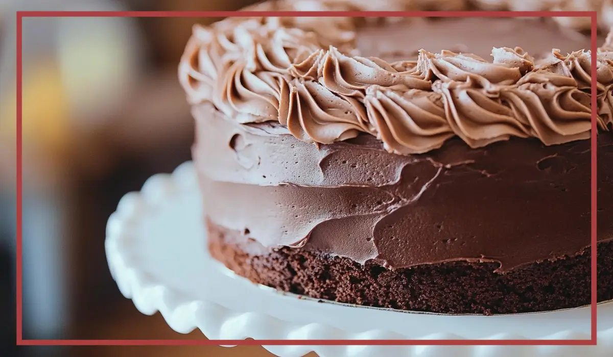 Moist chocolate cake