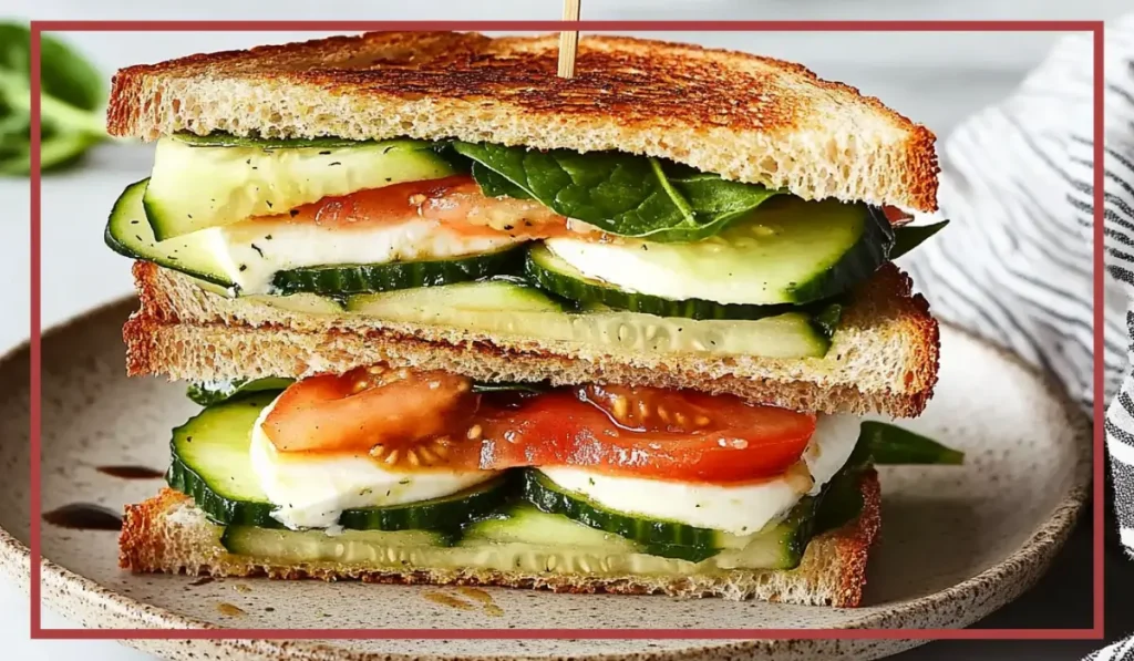 Pesto Veggie Sandwich