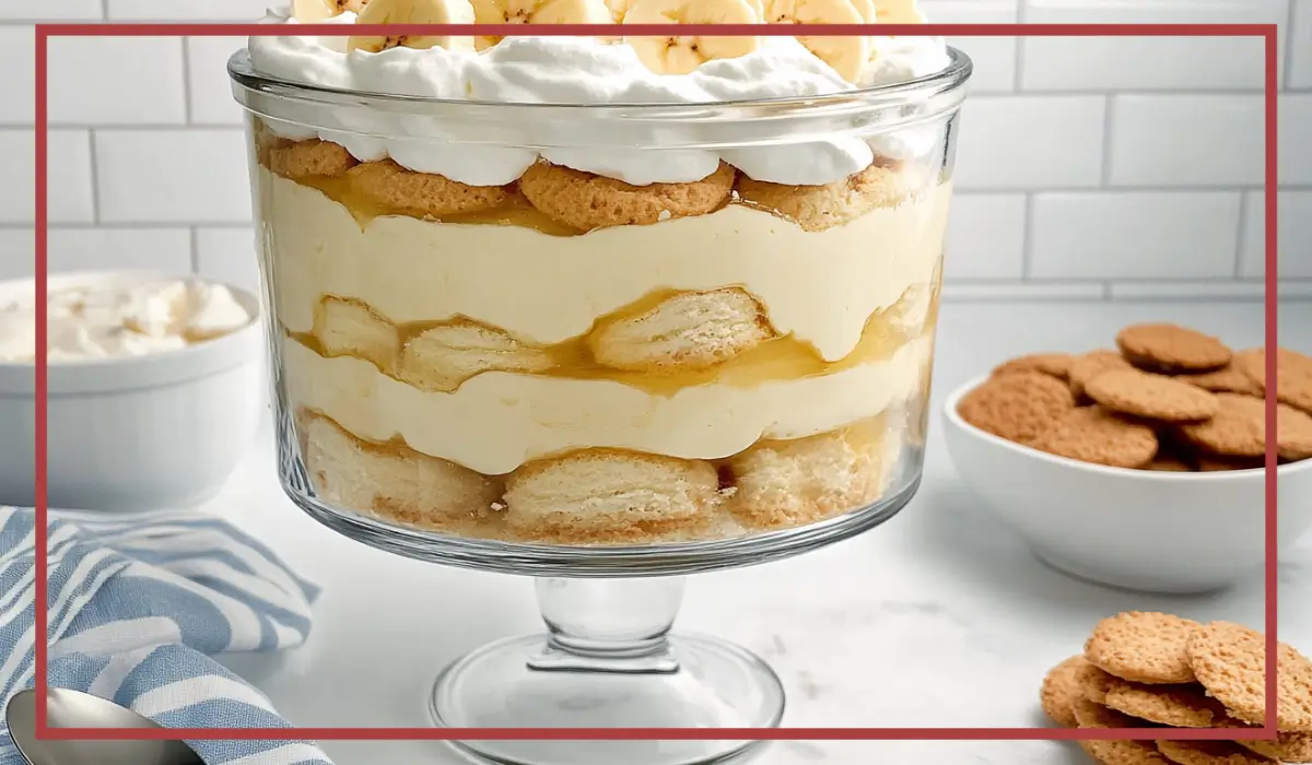 No-bake banana pudding