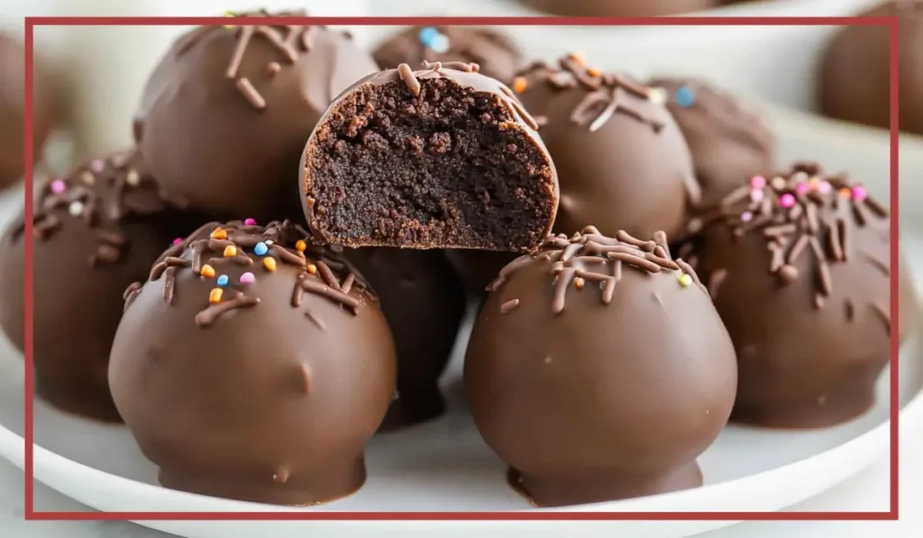 Fudgy Brownie Truffles
