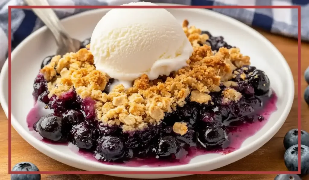 Blueberry Crisp Recipe