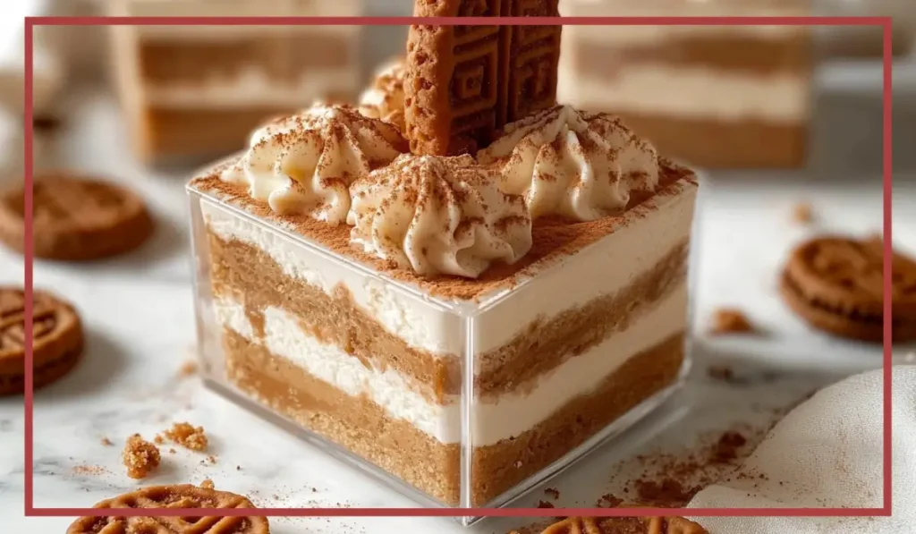 Biscoff Mascarpone Tiramisu