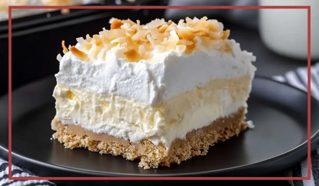 No-bake coconut cheesecake