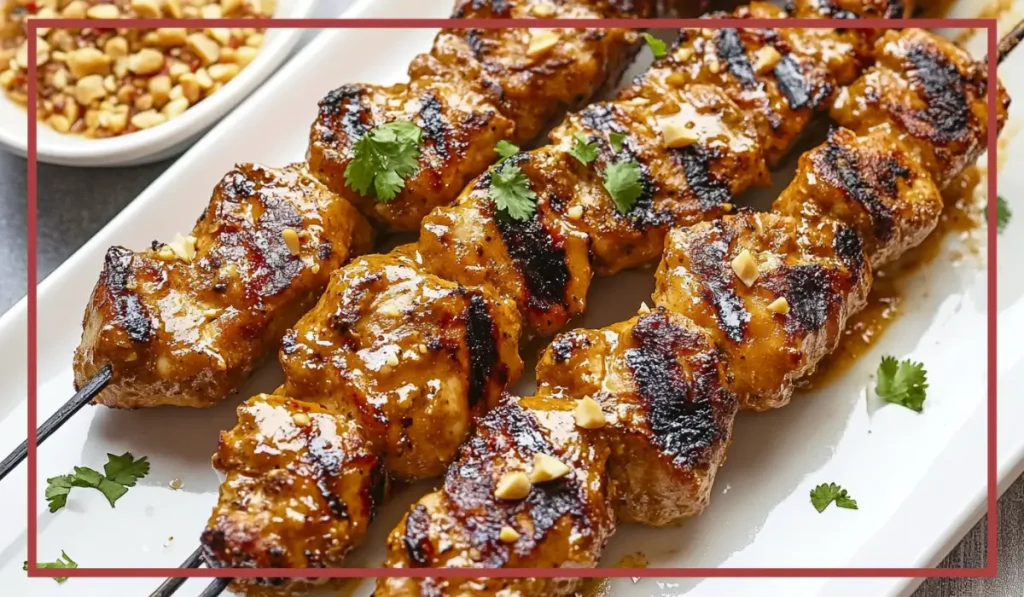 Thai chicken satay