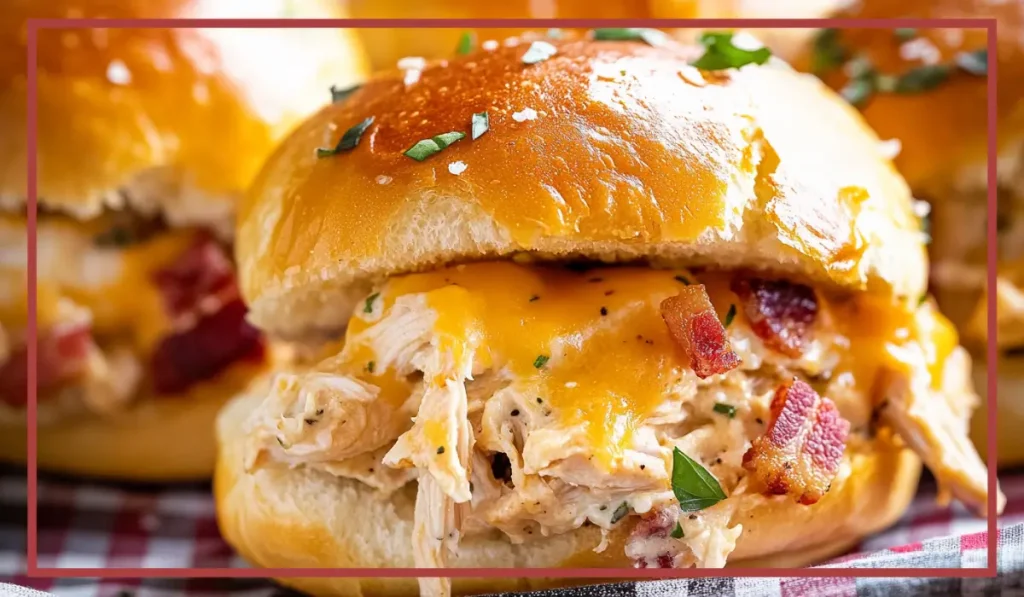 Creamy Chicken Sliders