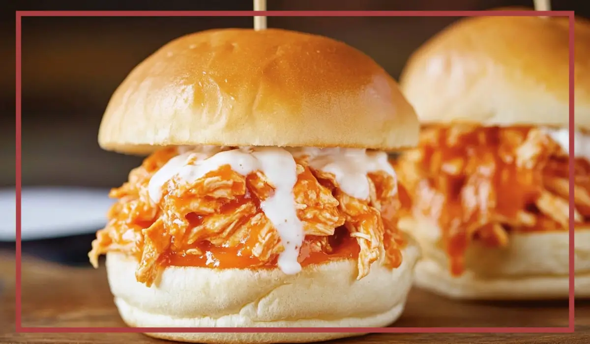Cheesy Baked Chicken Sliders