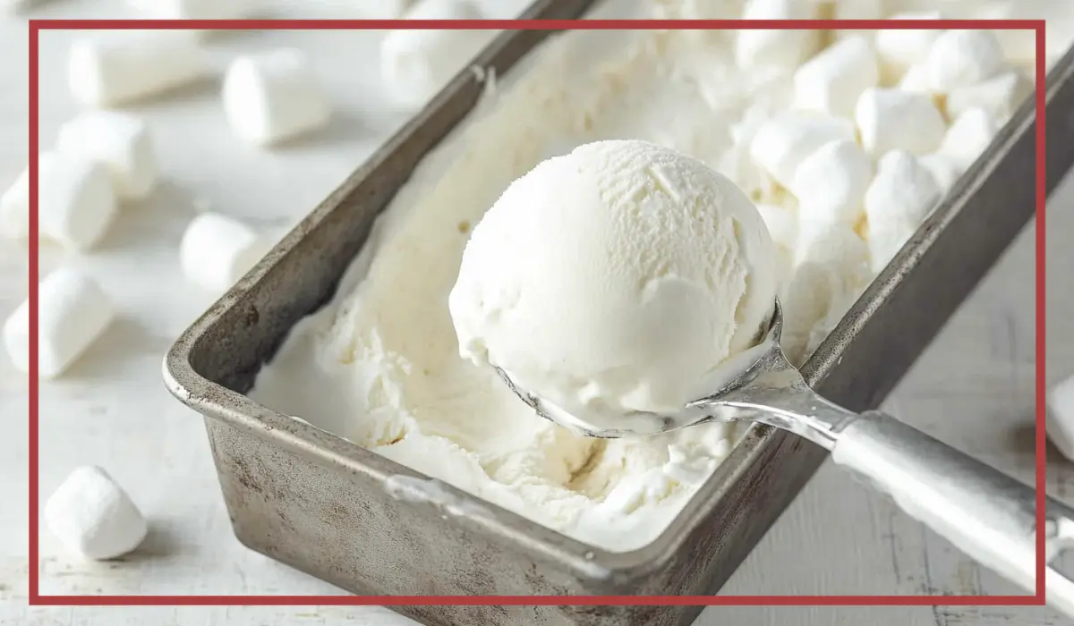 no-churn marshmallow ice cream
