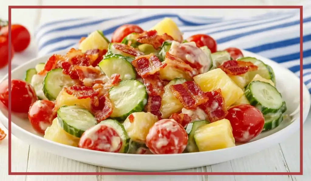 creamy bacon salad