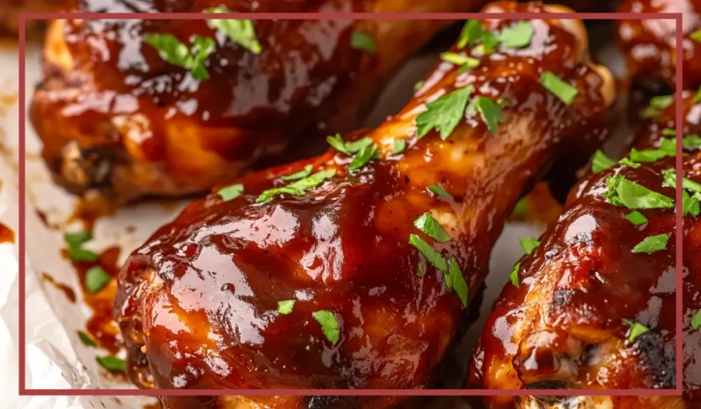Oven baked BBQ chicken