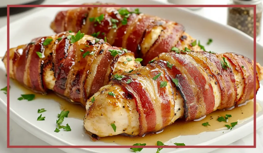 Maple Bacon Wrapped Chicken