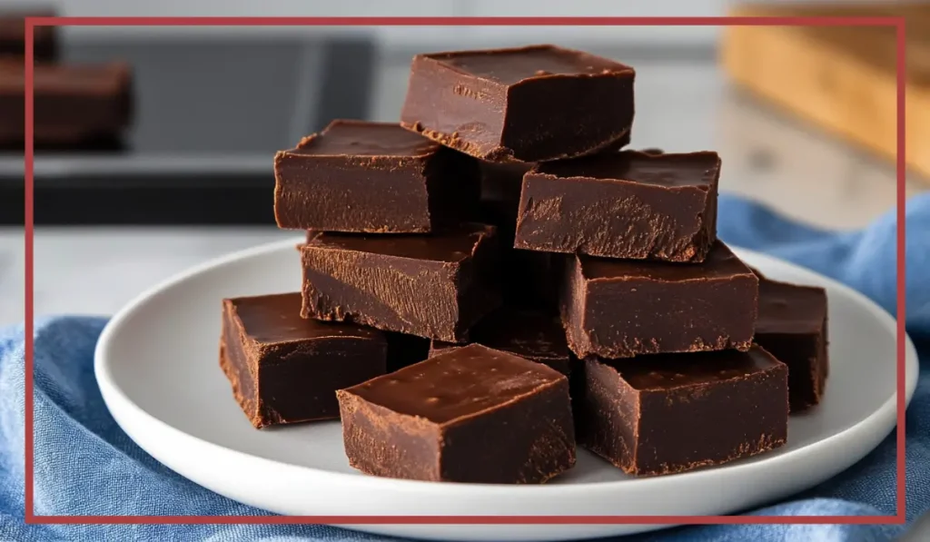 3-ingredient chocolate fudge