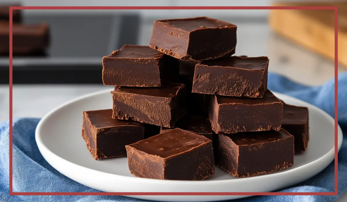 3-ingredient chocolate fudge