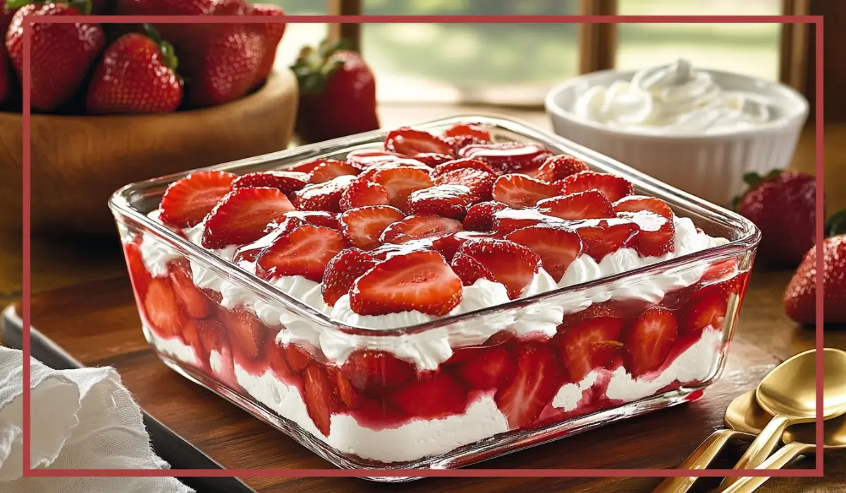Strawberry Angel Food