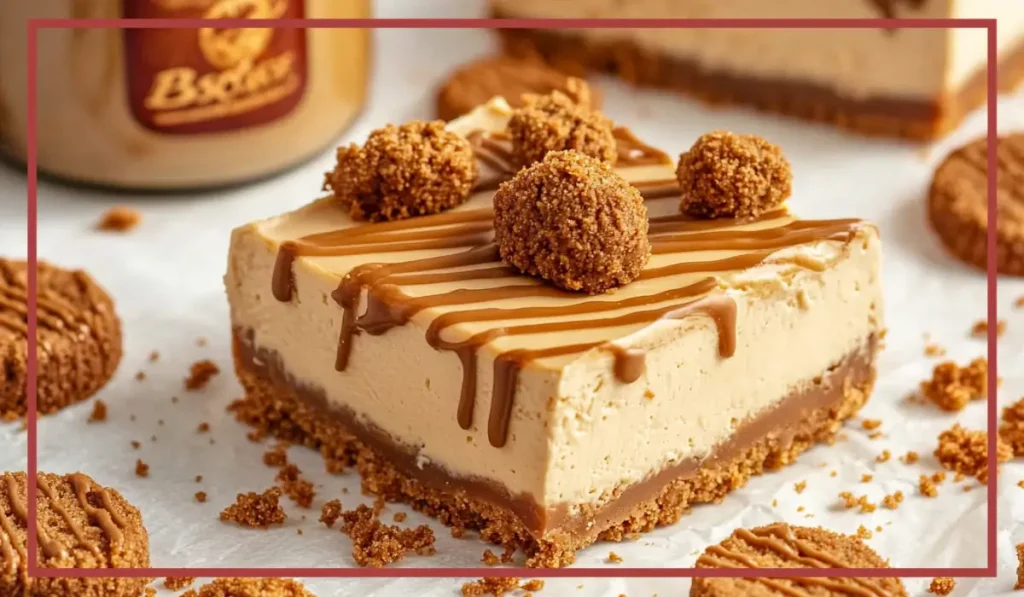 Biscoff Cookie Butter Cheesecake