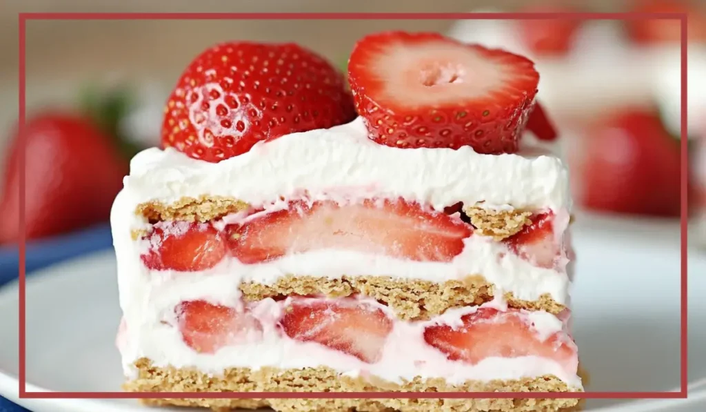 Strawberry Icebox Cake