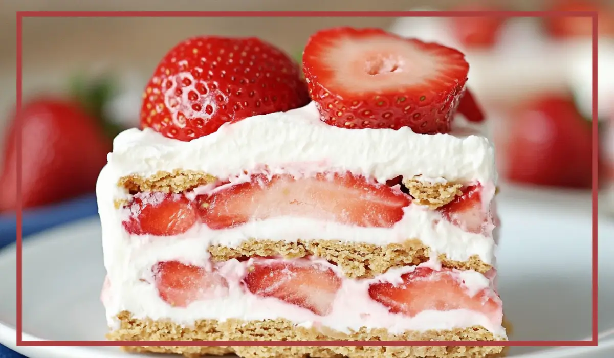 Strawberry Icebox Cake