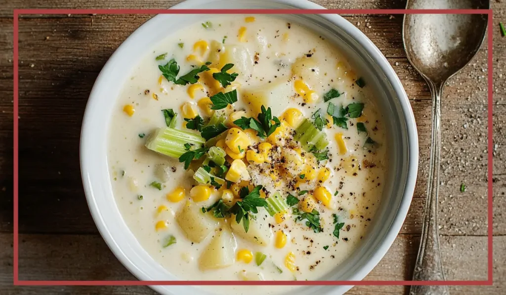 slow cooker corn chowder