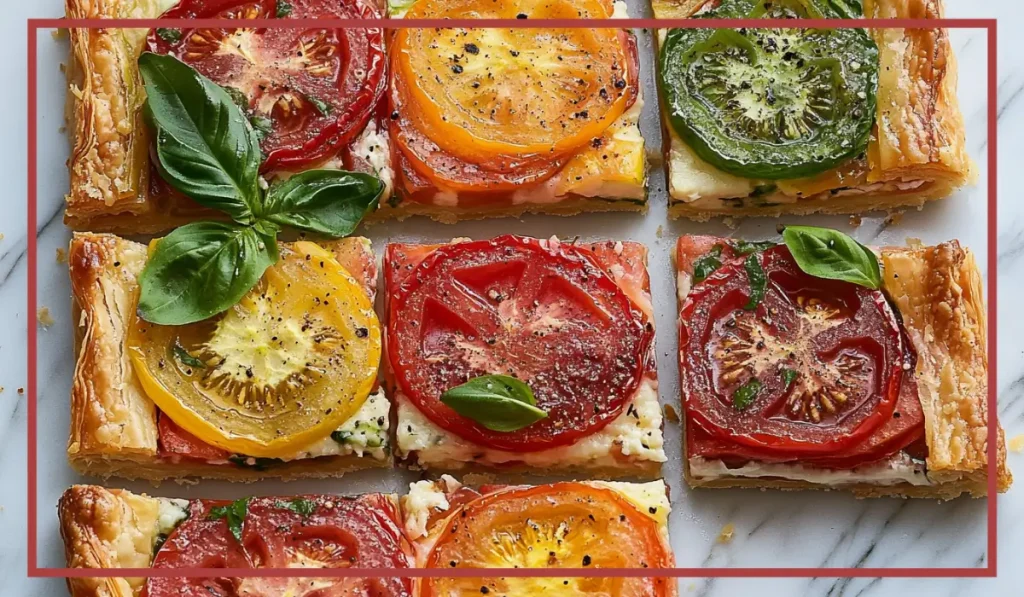 Heirloom Tomato Ricotta Tart