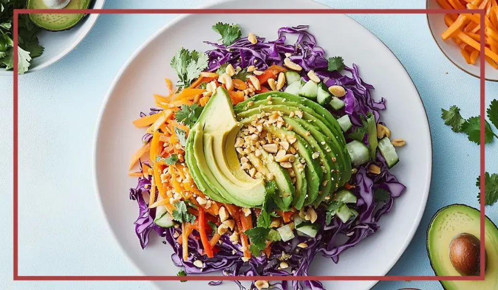 Thai avocado salad