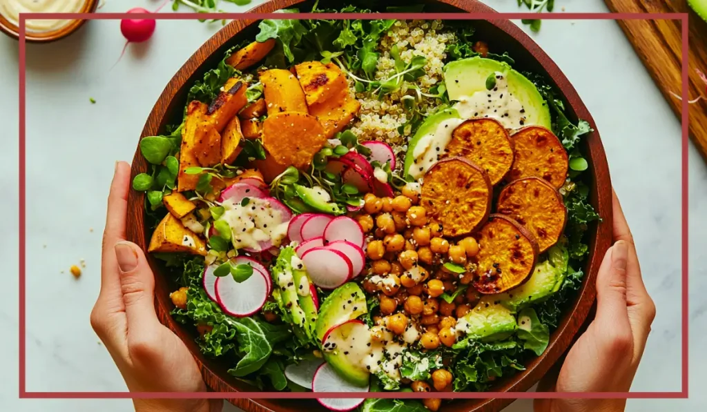 Roasted vegetable salad
