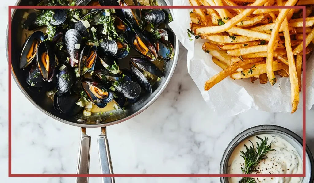 Moules-frites recipe