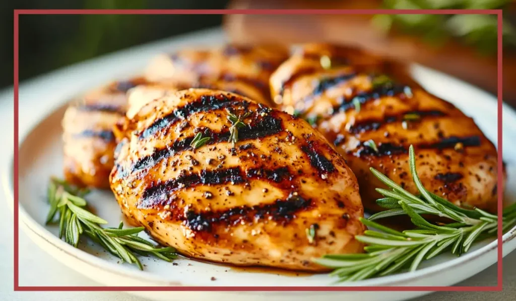 Grilled Maple Rosemary Chicken