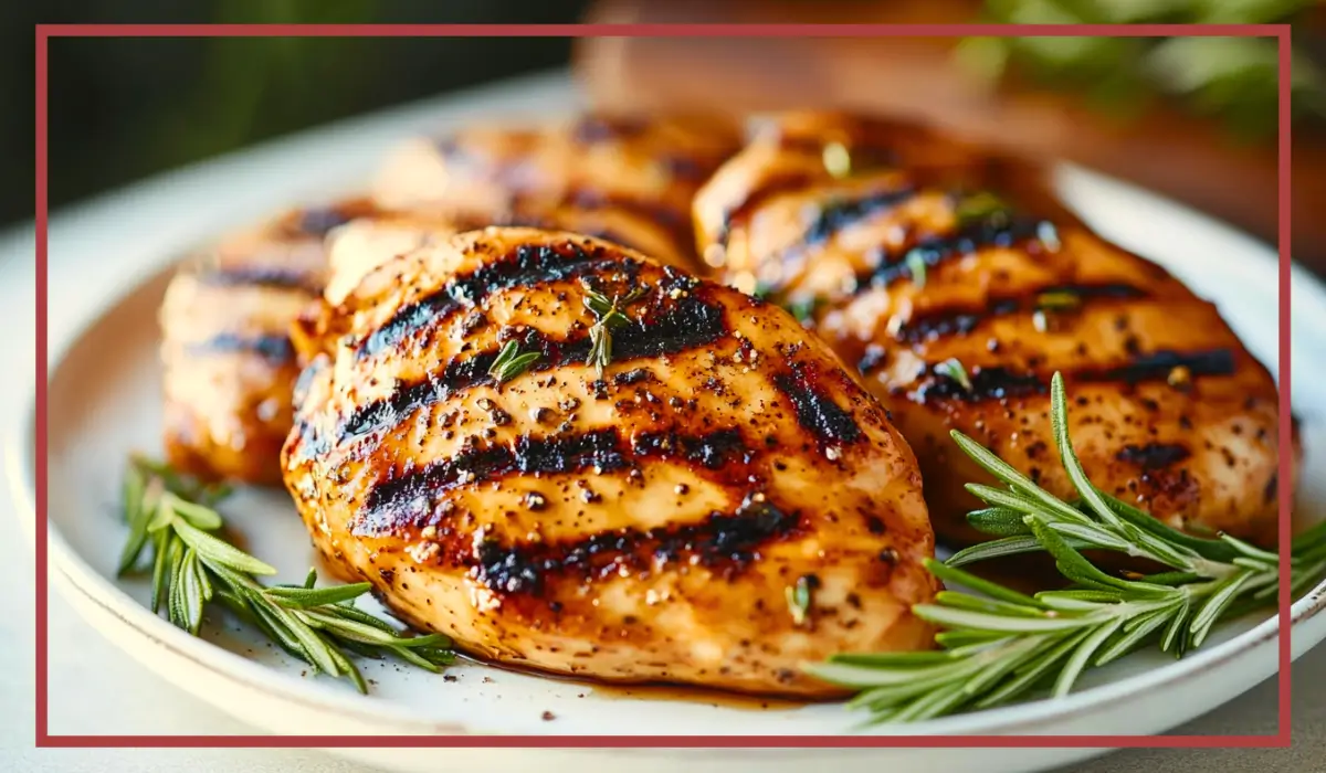 Grilled Maple Rosemary Chicken