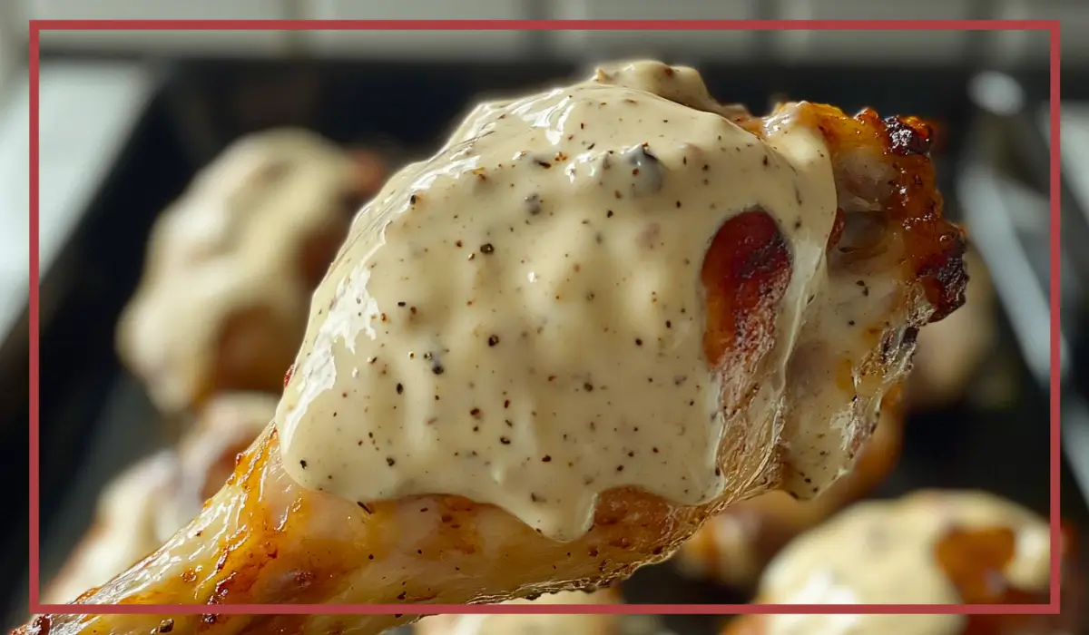 Butterflied chicken drumsticks
