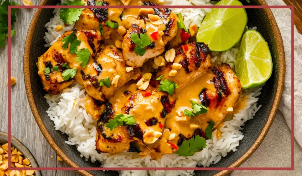 Thai Grilled Peanut Chicken