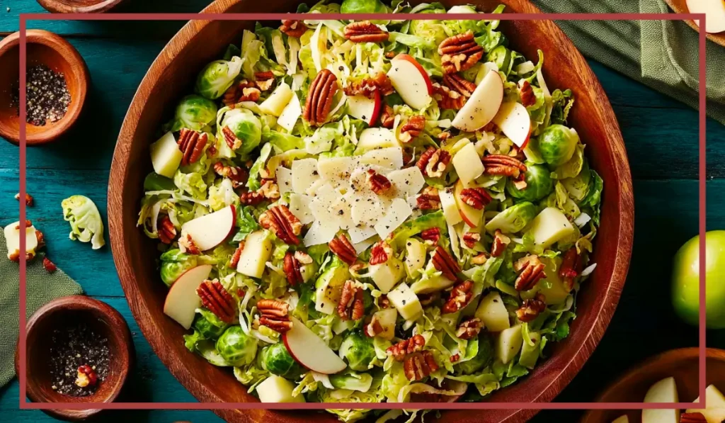 Lemon-Parmesan Brussels Slaw