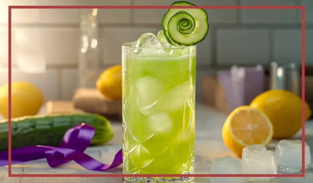 Cucumber Lemon Soda
