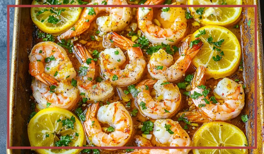 Baked Garlic Butter Shrimp
