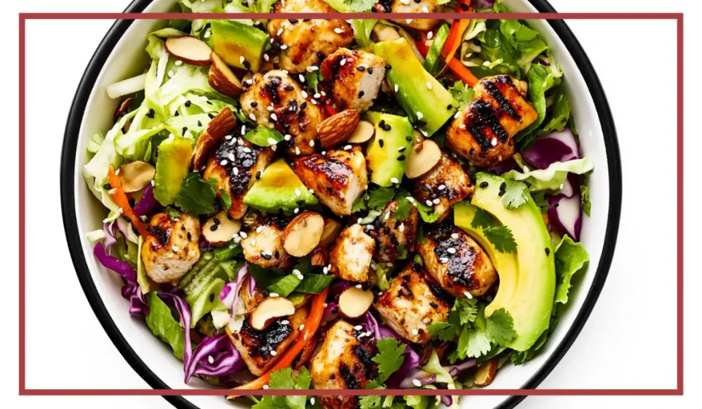 Crunchy Asian chicken salad