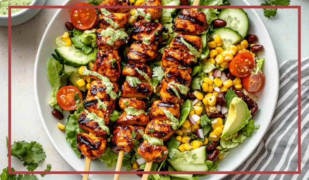 BBQ Chicken Skewers