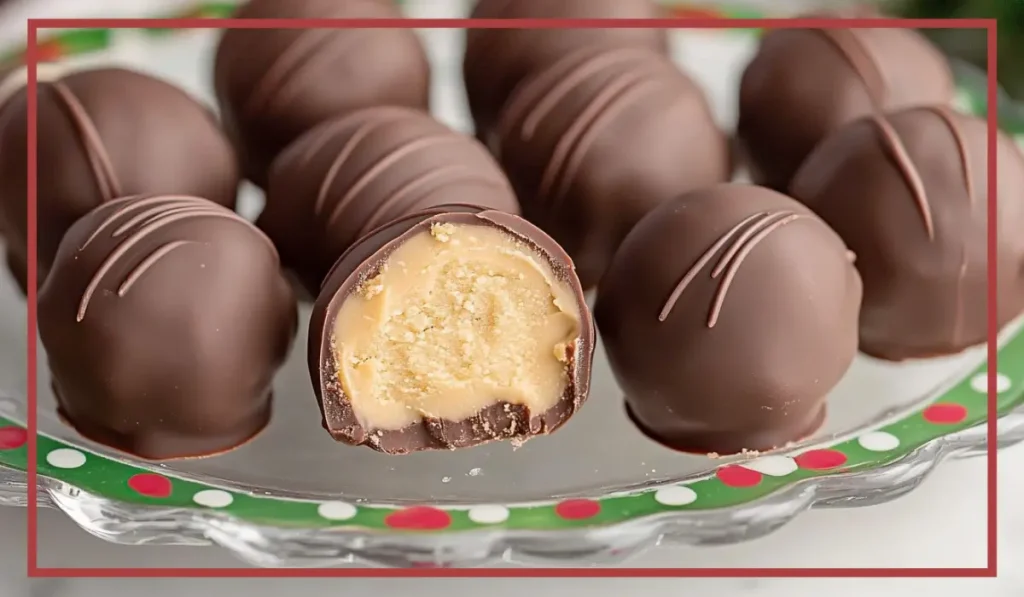 Chocolate peanut butter balls