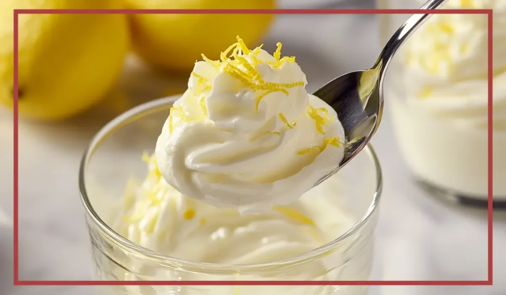 Lemon Mousse Dessert