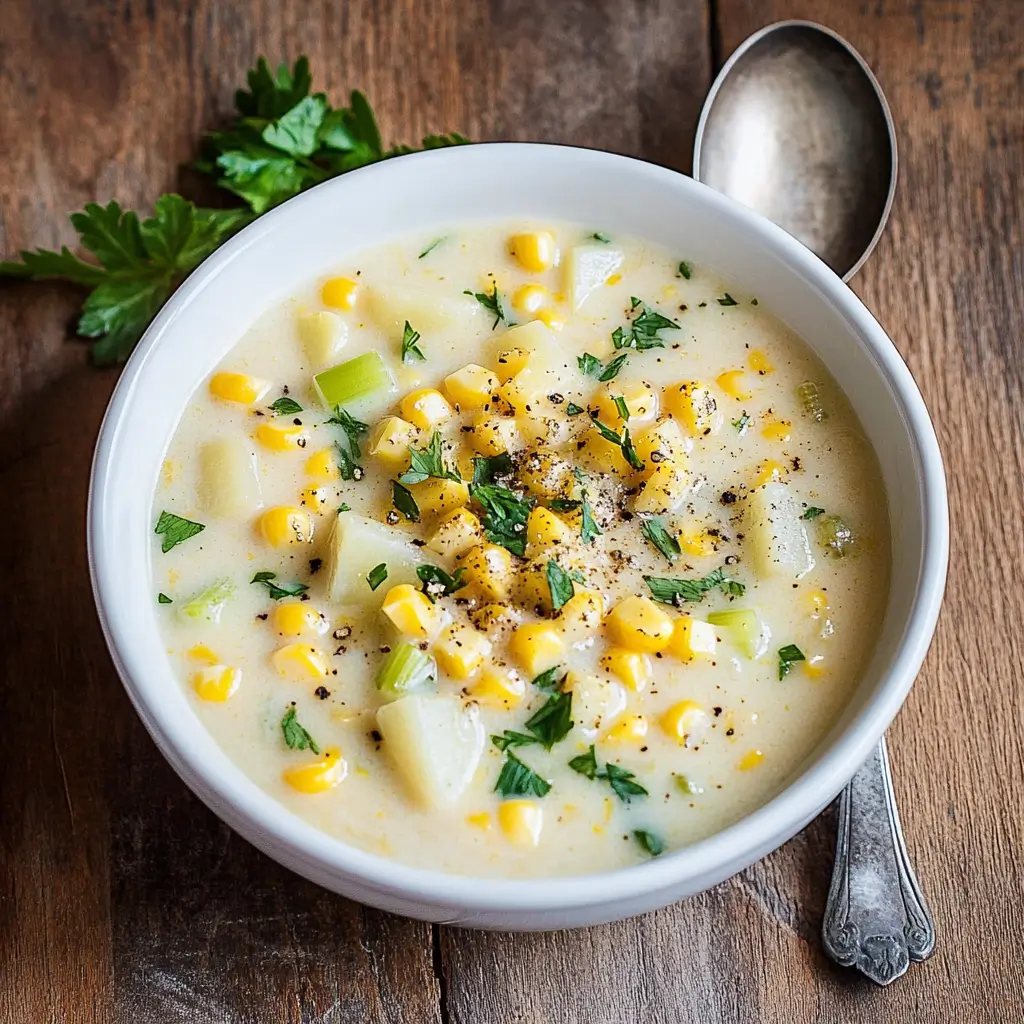 slow cooker corn chowder