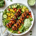 BBQ Chicken Skewers