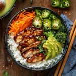 Sticky Chicken Rice