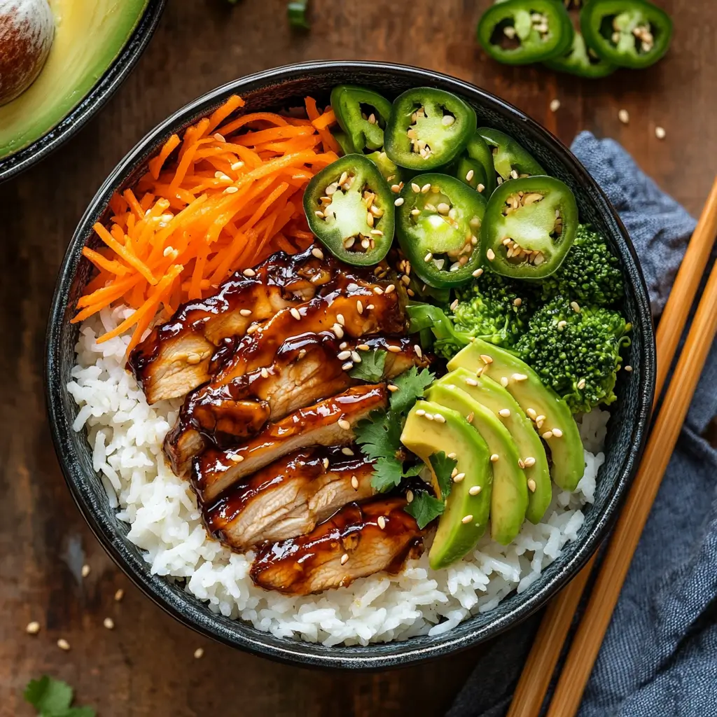 Sticky Chicken Rice
