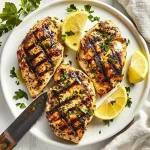 Mediterranean-marinated chicken