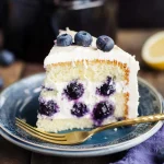 Lemon blueberry cake