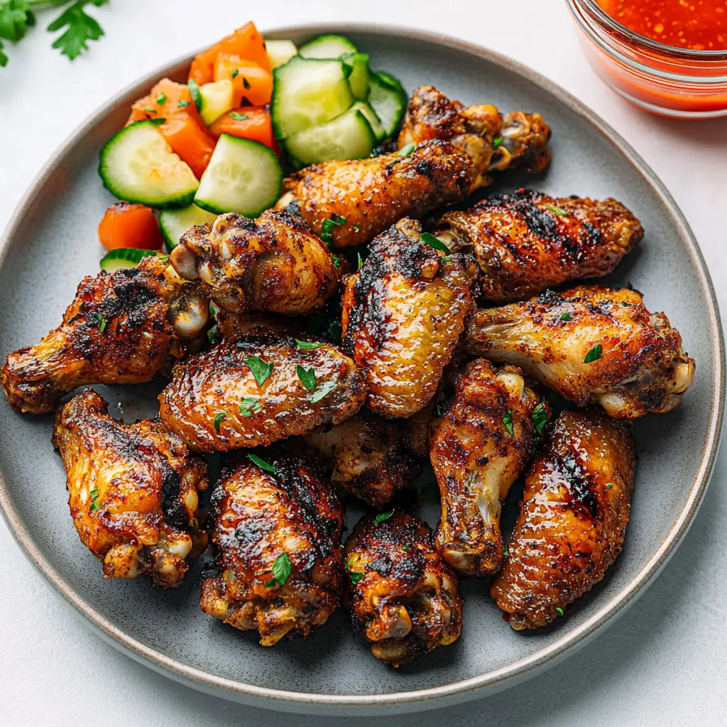 grilled chicken wings