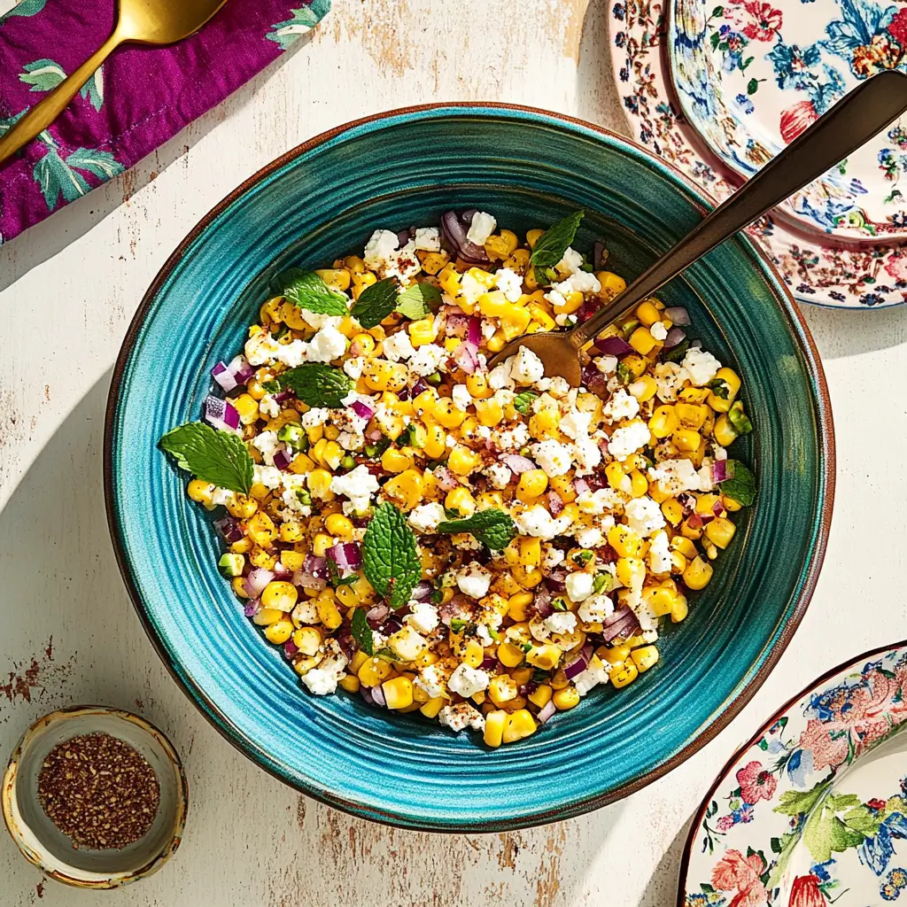 charred corn salad