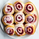 Easy Raspberry Sweet Rolls
