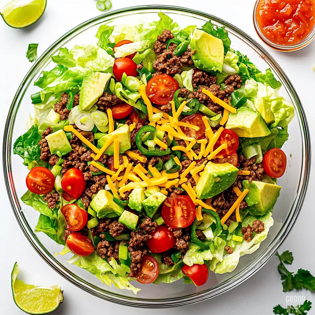 Taco Salad with Ground Beef